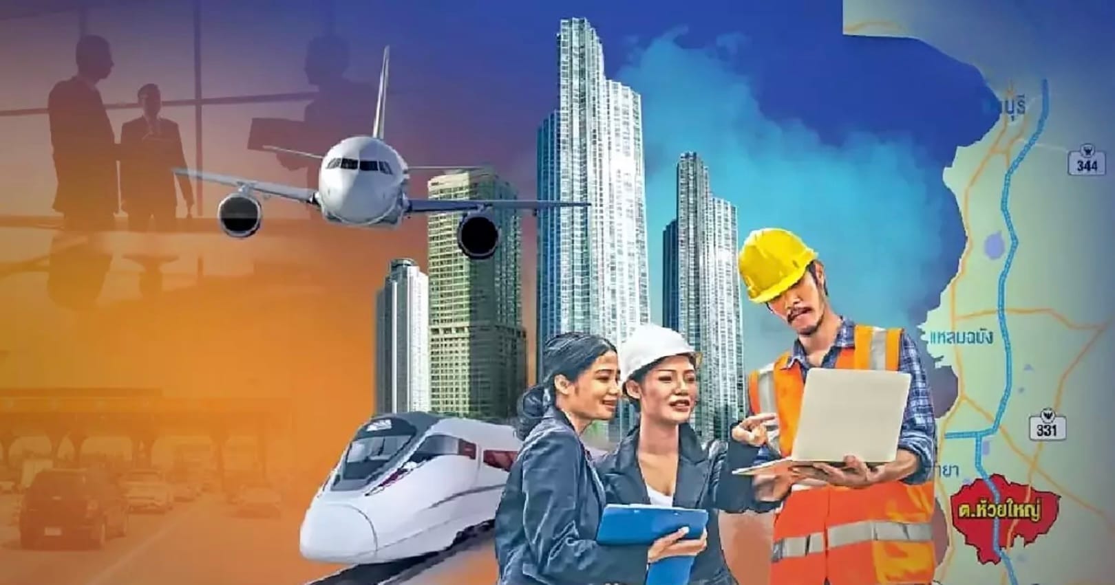 De landonteigening voor smart city in de oostelijke provincie Chonburi in Thailand begint aan het einde van het jaar