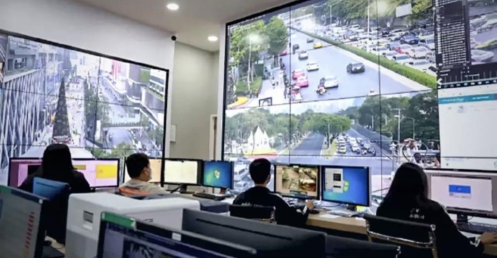 De hoofdstad van Thailand biedt de inwoners online toegang tot camerabeelden