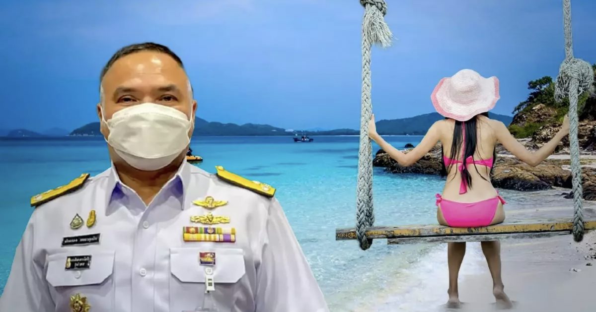 Thaise marine heeft de borden met bikiniverbod van Koh Samae San verwijderd na alle ophef in de media