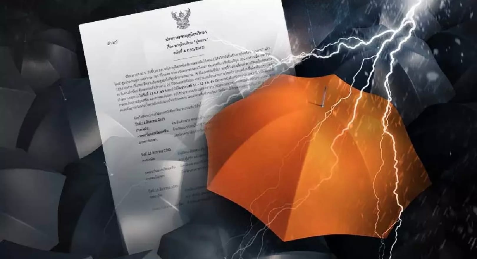 Het noorden, noordoosten en oosten van Thailand in de ban van de gevolgen van de tropische storm “MULAN”