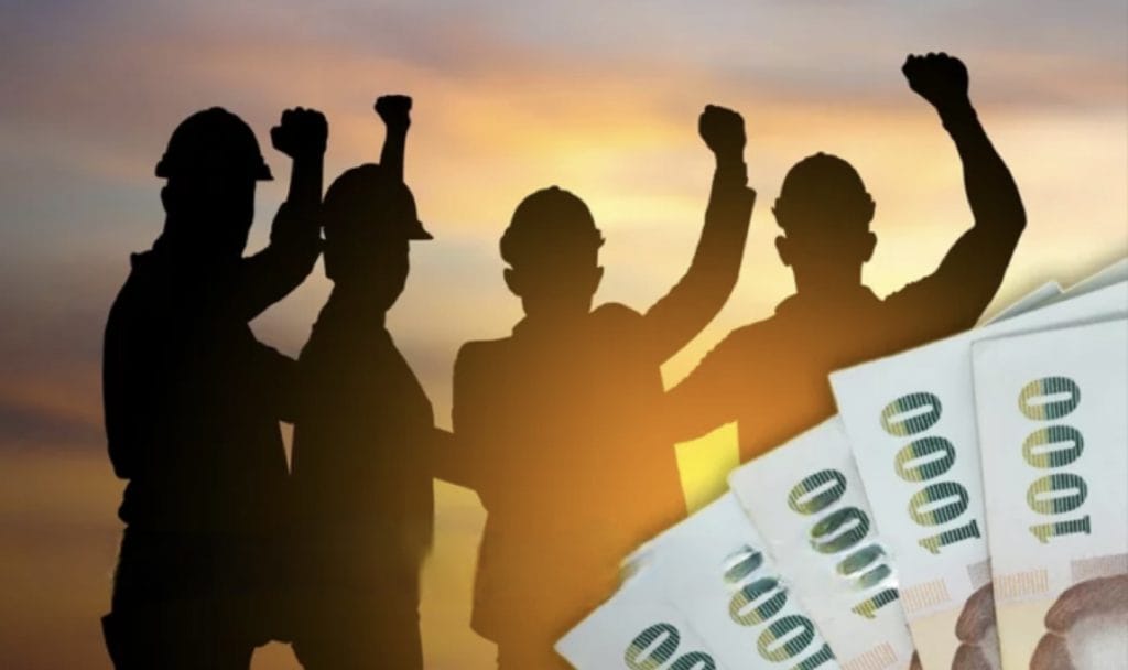 Het minimumloon gaat in Thailand met 5 tot 8 procent stijgen