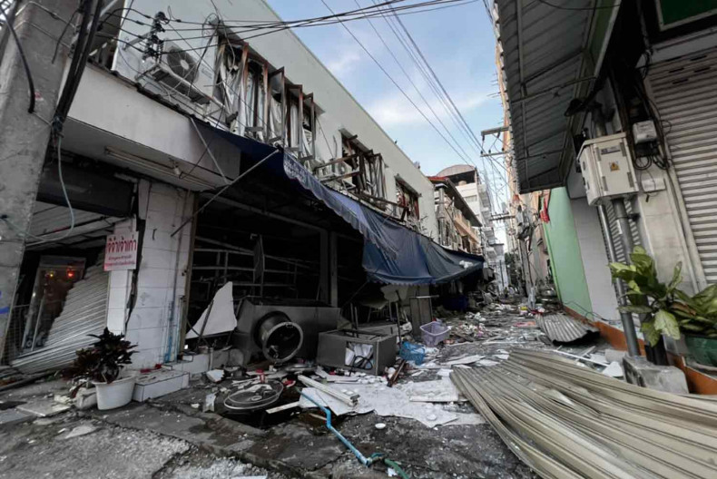 Buitenlandse arbeider raakte vanmorgen gewond bij explosie in een winkel  in Pattaya