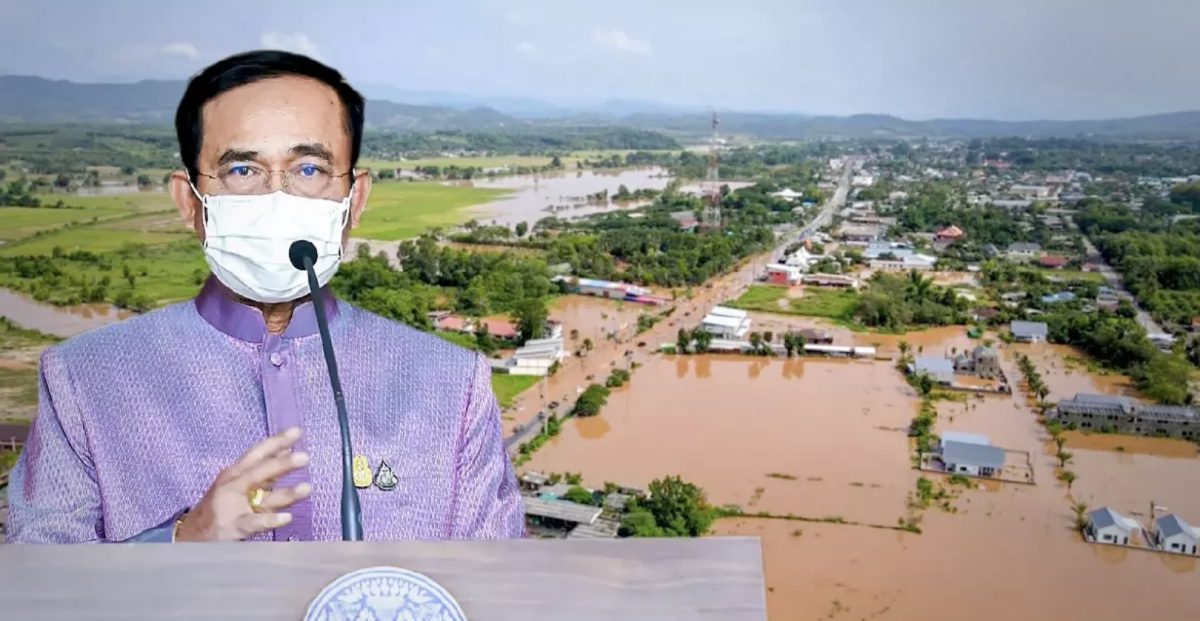 Premier Prayut van Thailand beveelt actie om de overstromingen in Bangkok en de uitbraak van apenpokken een halt toe te roepen