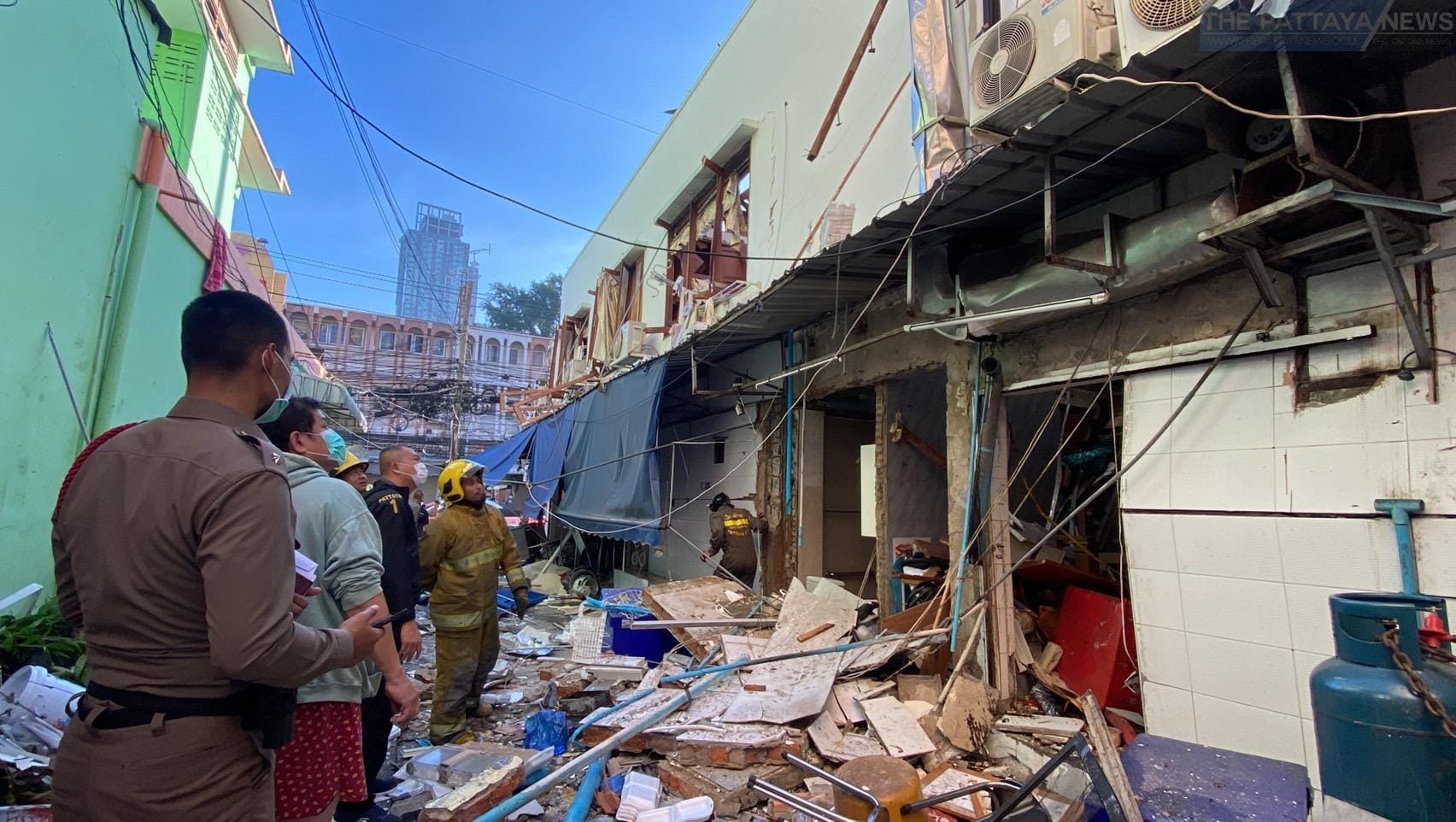 🎥 UPDATE | Gaslek vermoedelijk oorzaak van enorme explosie in restaurant in het centrum van Pattaya