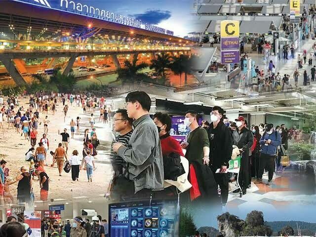 Tot nu toe zijn er 3.3 miljoen buitenlanders Thailand binnengevlogen, zo meldde de toeristische autoriteit van het land