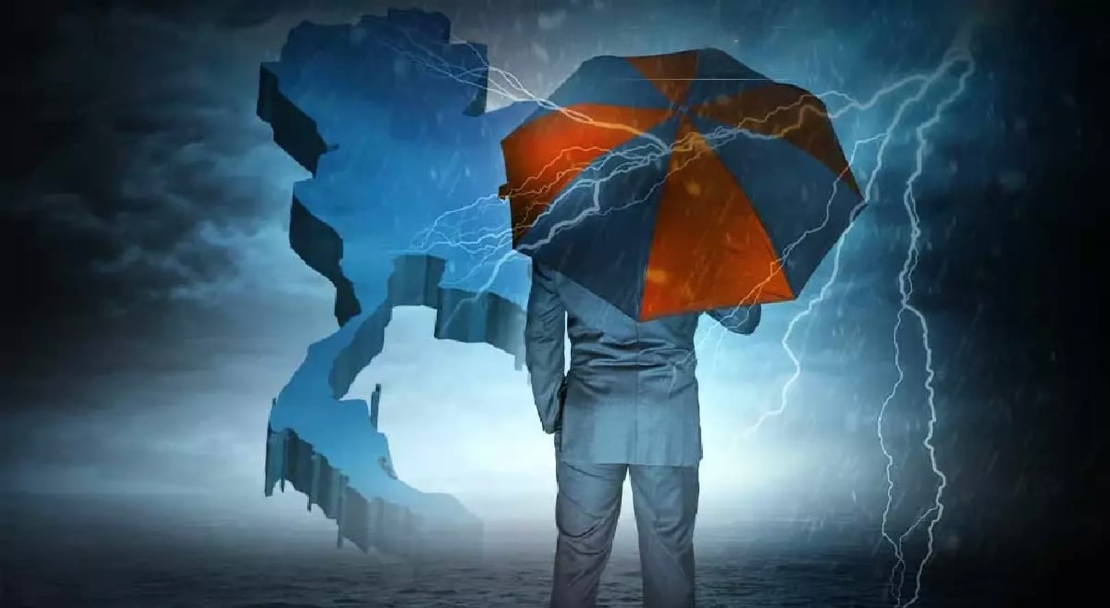 Deze week zware tot zeer zware regenval in de meeste delen van Thailand verwacht als gevolg van de tropische storm ‘NORU’