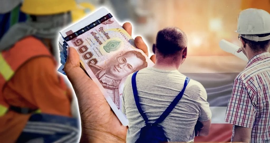 Thailand’s ongeschoolde arbeiders krijgen vanaf 1 oktober loonsverhoging!