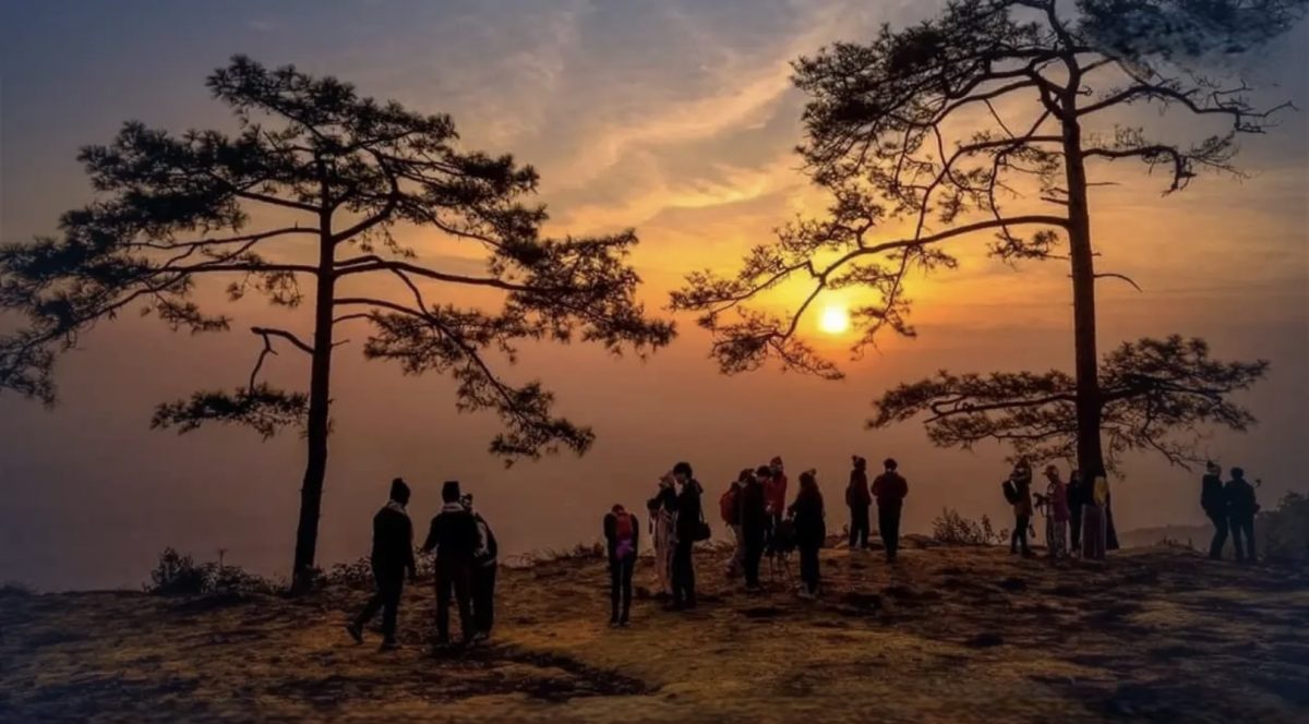 Het nationaal Phu Kradueng park in Noordoost-Thailand verwelkomt vanaf 1 oktober weer bezoekers