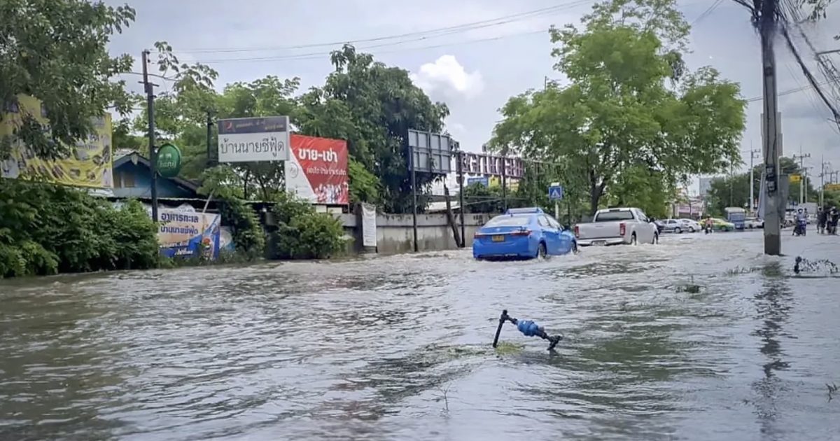 Opnieuw een overstromingswaarschuwing in Thailand uitgegeven, ditmaal voor 24 provincies