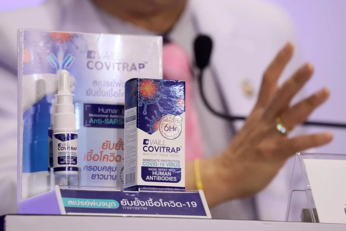 Thailand is het eerste land dat de productie van de Covid-neus goedkeurt