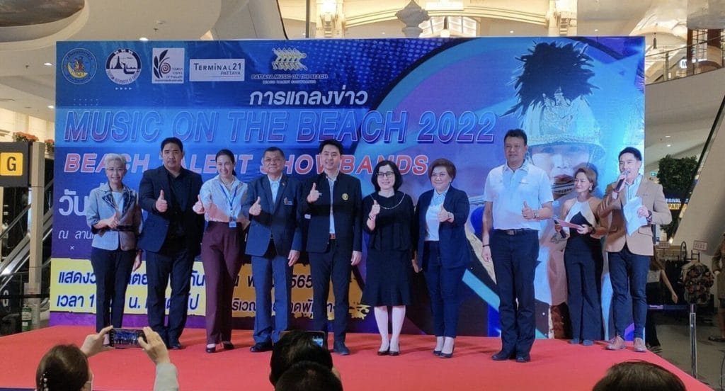 Het Pattaya Music on the Beach festival vindt plaats op 18 september