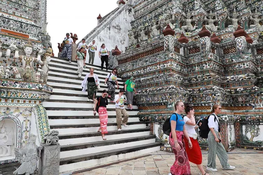 Thailand streeft volgend jaar naar 1,73 biljoen baht toeristische inkomsten 