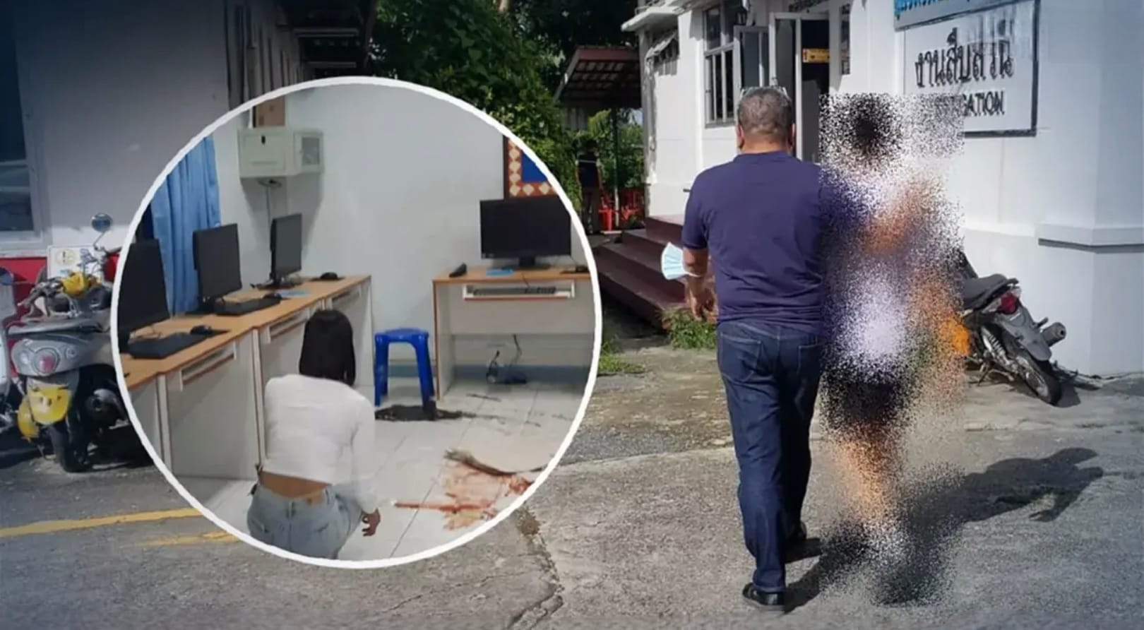 De dader achter het schooldrama in Nonthaburi onder voorwaarden op borgtocht vrij