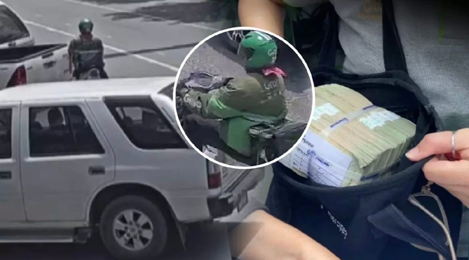 Bezorger berooft in Chonburi een vrouw van 3,5 miljoen Baht