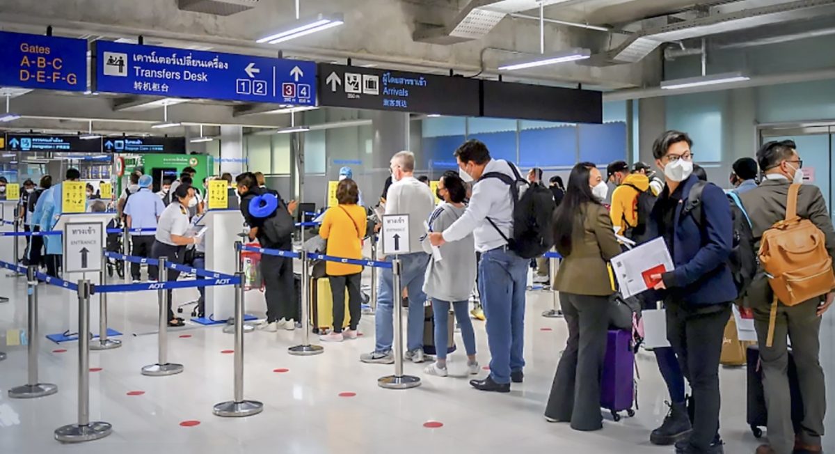 Luchthavens in Thailand controleren de reizigers uit S’pore, Hong Kong op de nieuwe XXB-soort