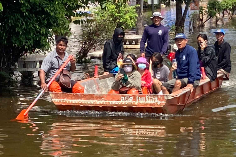 Overstromingen in 28 Thaise provincies gemeld 