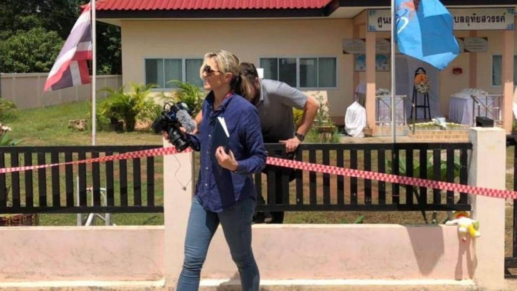 Politie pakt verslaggevers op die in het kinderdagverblijf in Noordoost-Thailand filmden