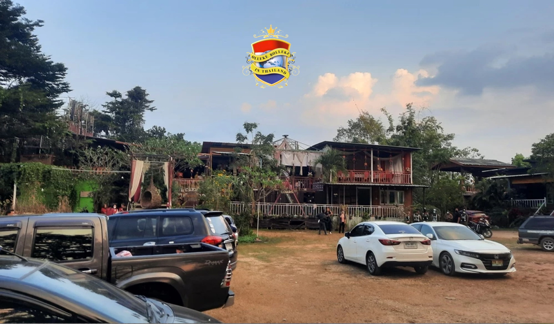 Restaurant in de noordelijke Thaise provincie Phrae bezwijkt onder het gewicht van feestende gasten