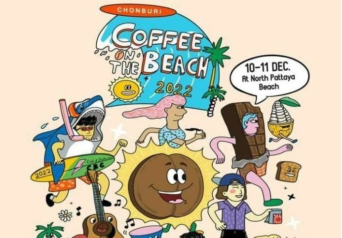 Vandaag en morgen wordt Coffee on the Beach’ festival in Pattaya georganiseerd