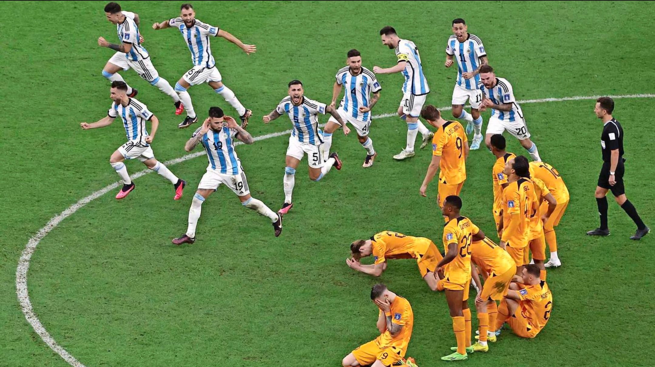 Opgefokte Messi, die ook sneert naar Louis van Gaal, zoals we hem nog niet vaak zagen: “Waar kijk je naar, idioot?”