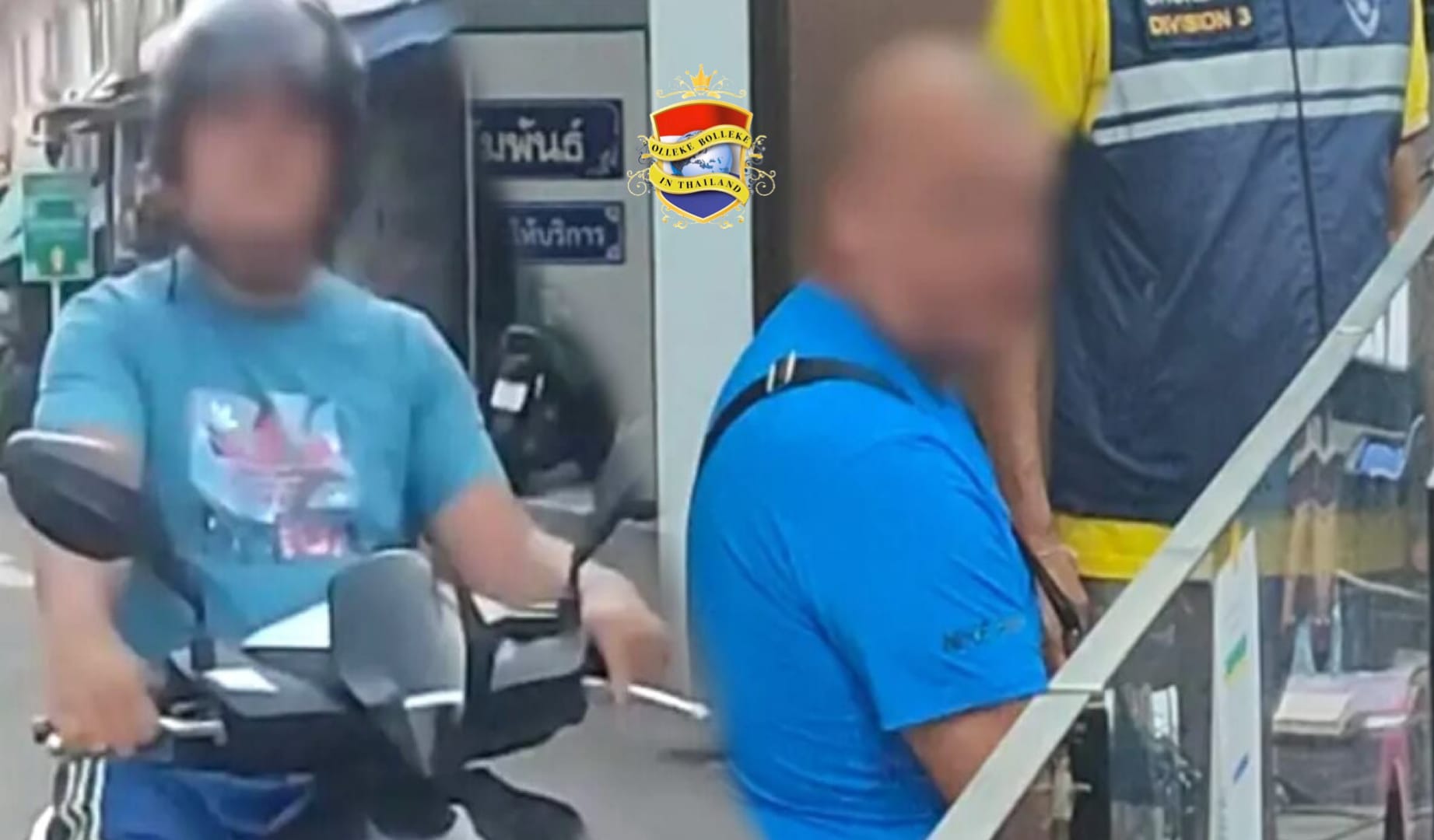 Italiaanse potloodventer op weg naar het vliegveld Suvarnabhumi opgepakt, nadat hij in Pattaya zijn geslachtsdeel aan kinderen toonde.
