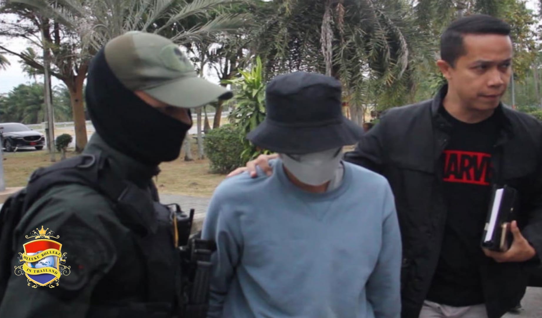 Verdachte Thaise man geeft zich over bij dodelijke schietpartij in Pattaya op de 70-jarige Britse expat Mr. Neil Lewis Roger