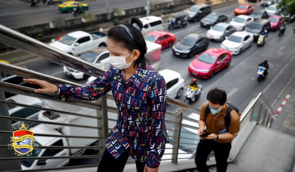 LET OP! De hoofdstad van Thailand krijgt de komende week te maken met een  sterke pm2 5 fijnstofvervuiling 