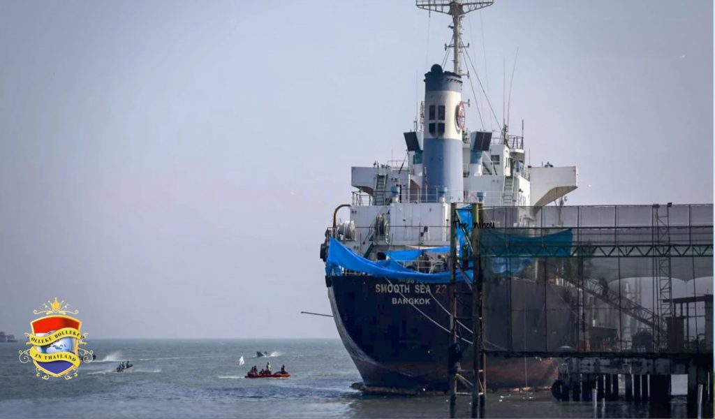 Het dodental bij de ontploffing van een tanker in Bangkok stijgt naar 5, 3 personen worden nog vermist