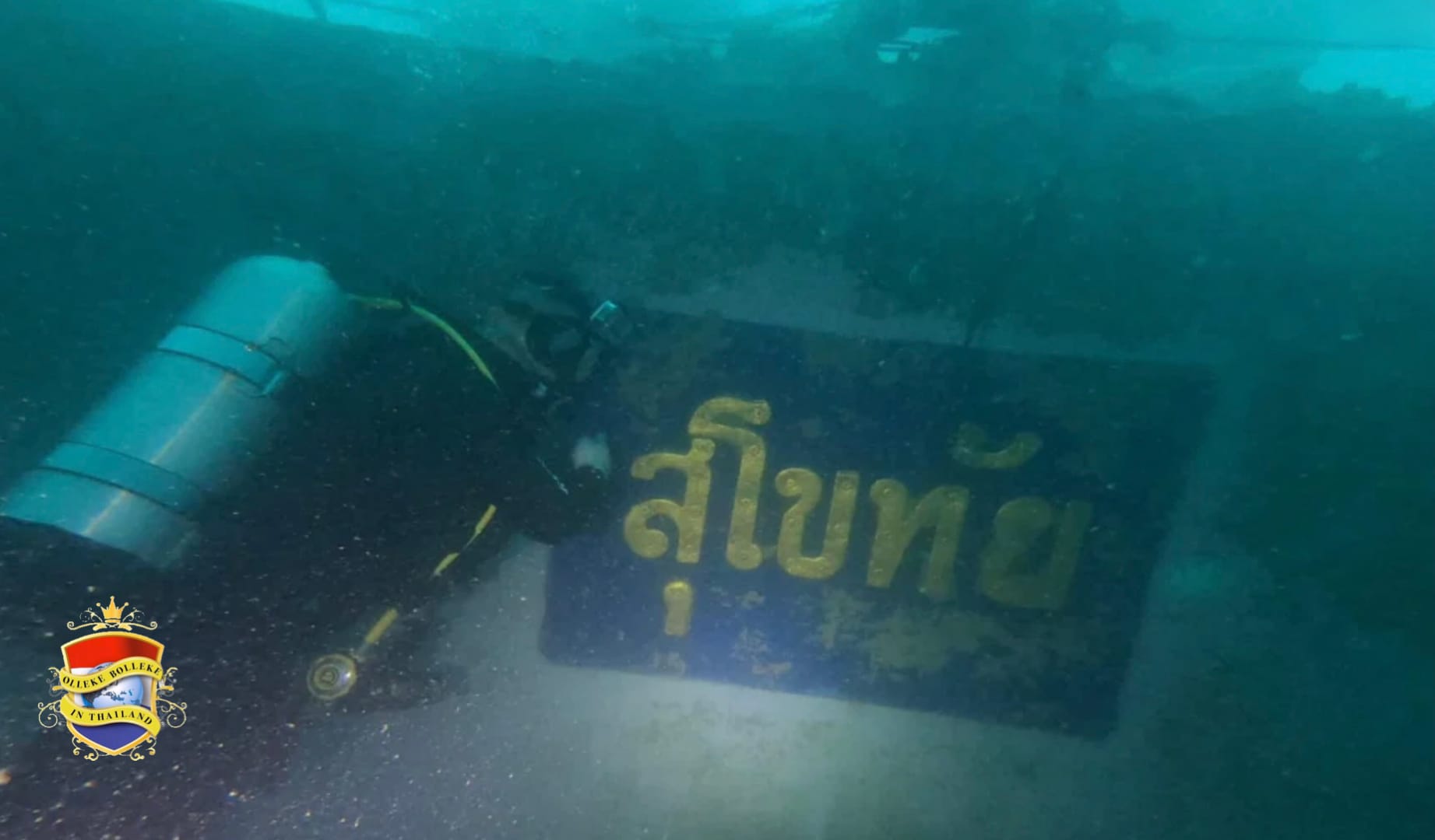 De marine van Thailand wilt het gezonken korvet “HTMS 442 Sukhothai” bergen om de weer in gebruik te nemen