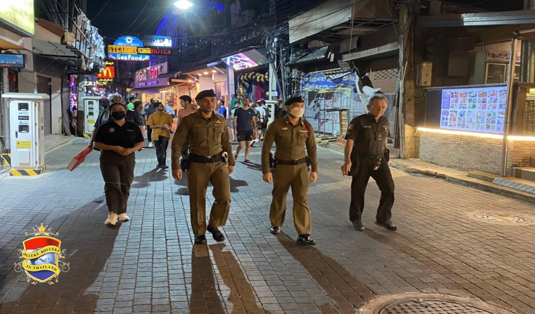 Toeristenpolitie Pattaya zet alles op alles om misdaad tegen Chinese bezoekers af te schrikken