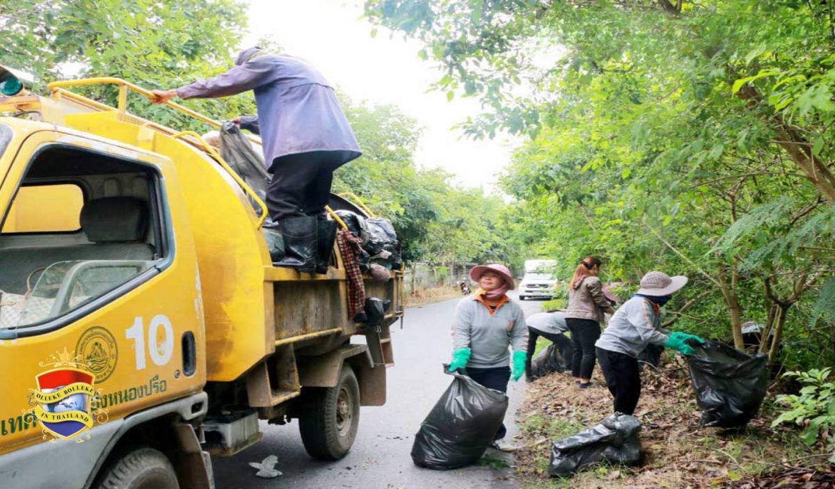 De wijkgemeente Nongprue van de kustplaats Pattaya huurt als eerste een particuliere vuilnisophaler in