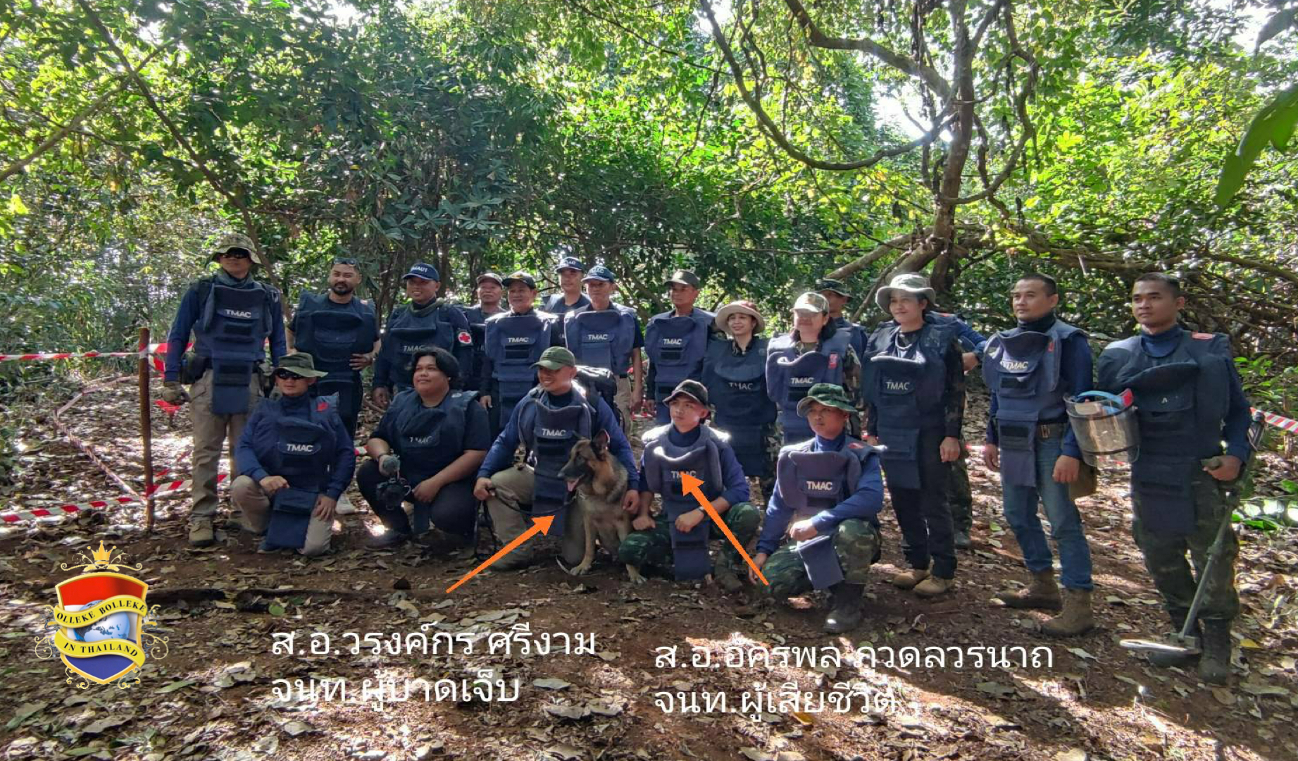 Premier Thailand betuigt zijn medeleven bij omgekomen en gewonde soldaten door landmijnen