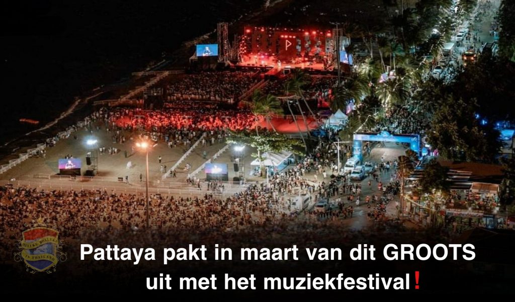 Pattaya bereidt zich voor om in maart een maand lang muzikaal extravaganza te brengen