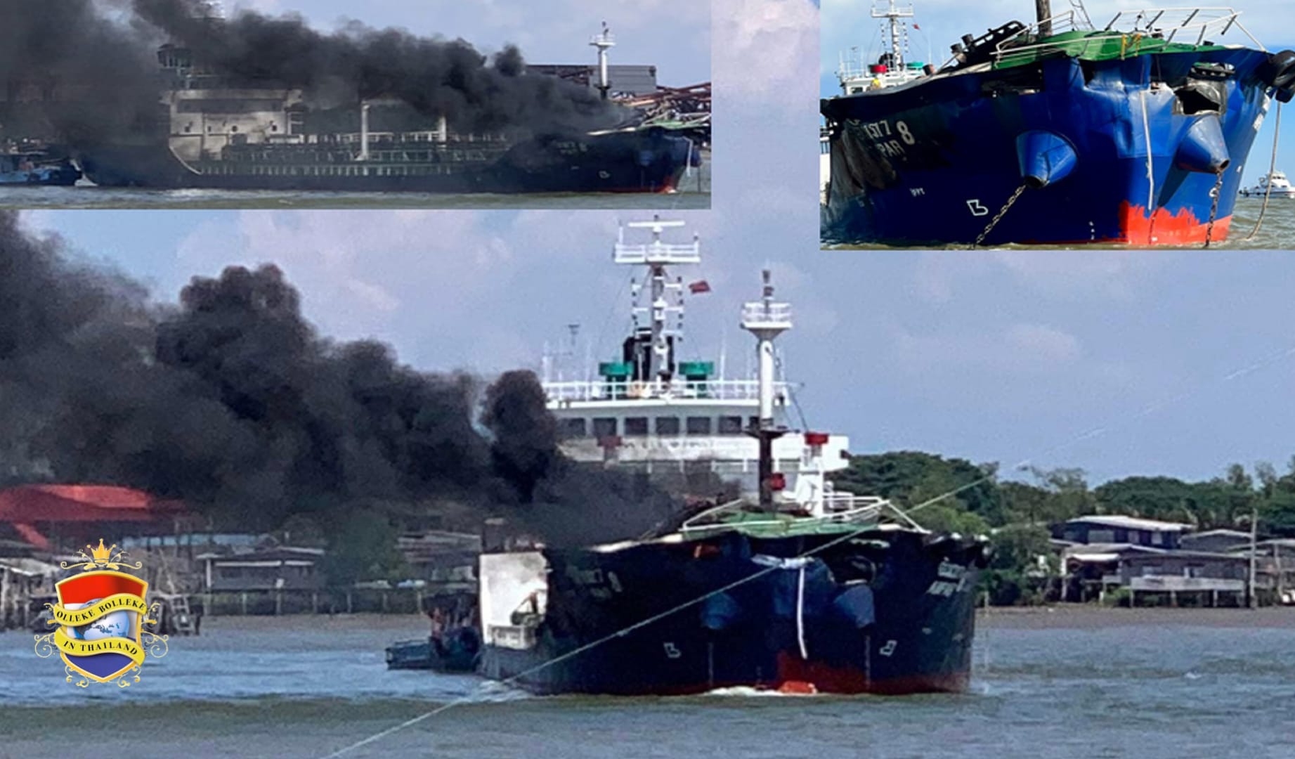 🎥 UPDATE | Brand in olietanker in Bangkok eist één dodelijk slachtoffer, 9 gewonden en 7 vermisten