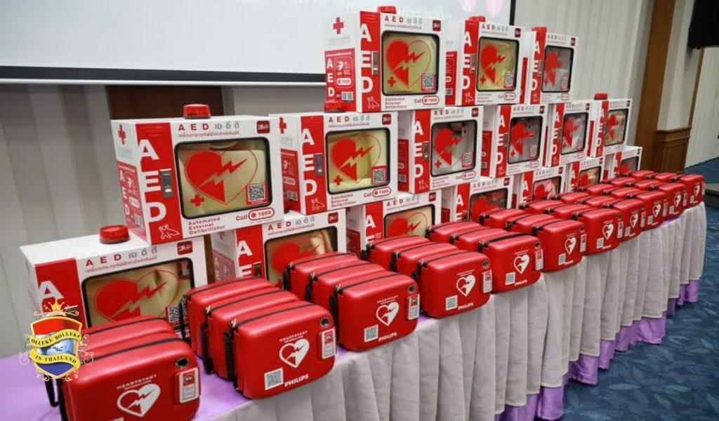 UPDATE | De dieven van de defibrillators uit de politiehokje in Bangkok blijken reddingswerkers te zijn