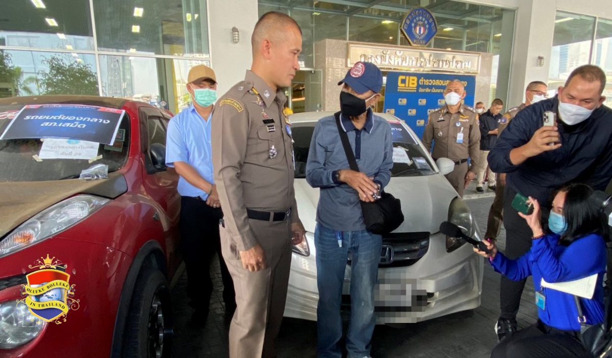 Politie Bangkok neemt 70 auto’s in beslag van een grote autodiefstalbende