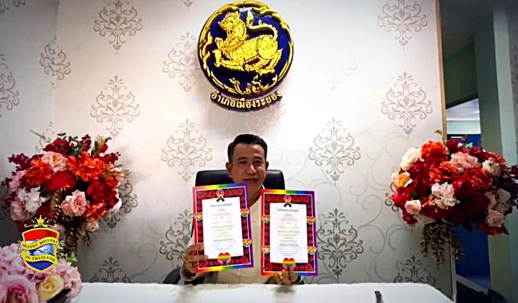 Op Valentijnsdag dit jaar kunnen LGBT-paren in Rayong trouwen om daarna naar Koh Samet op huwelijksreis te gaan