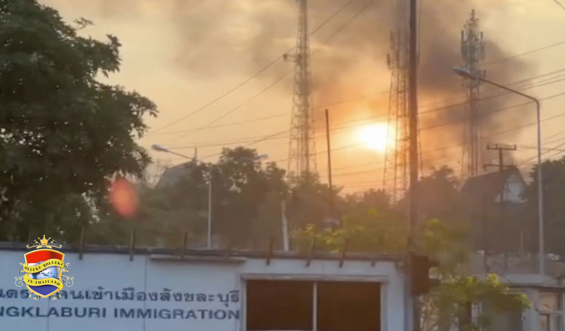 Thailand verstrekt zijn grensbeveiliging door gevechten in Myanmar