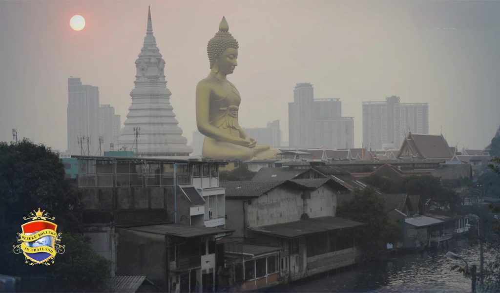 Koninklijke marine Thailand installeert luchtfiltermachines in heel Bangkok