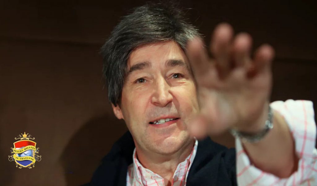 Robert Beijer afgelopen zaterdag geland op Belgische bodem