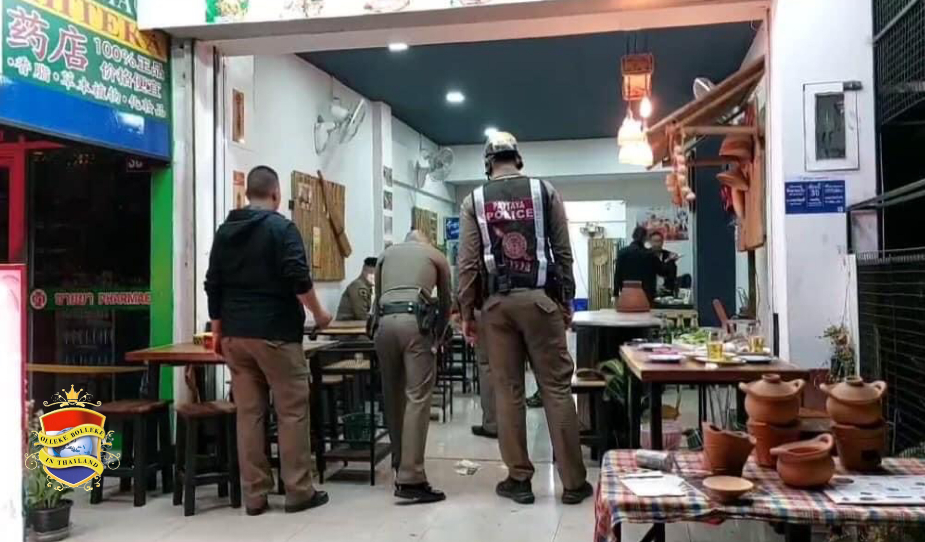 Dronken Koreaanse man door Thaise man in een kruidenierswinkel in Pattaya neergeschoten omdat hij te luidruchtig was