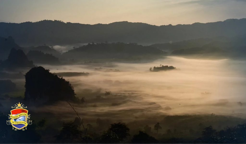 Op de Doi Phu Langka van Phayao zijn mistige ochtenden te ervaren en prachtige sterrennachten te zien.