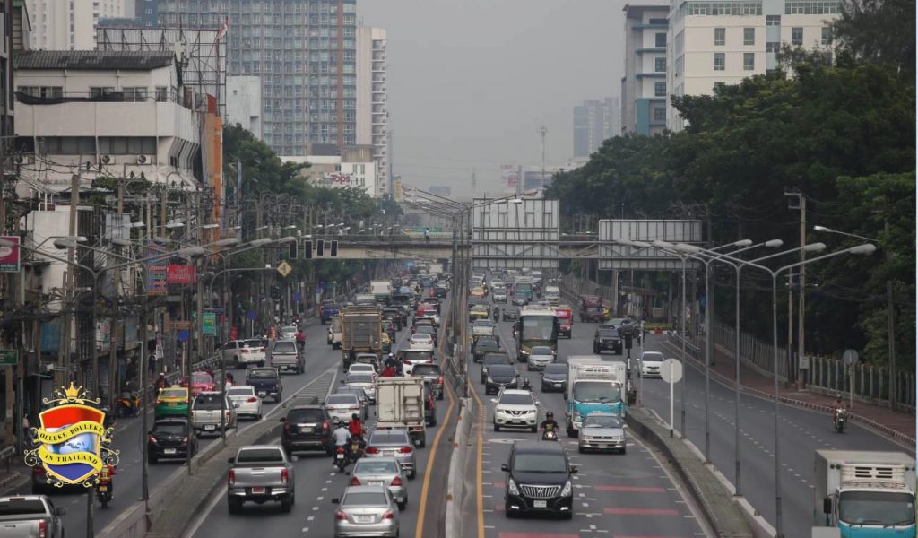 Tot aanstaande vrijdag zal de hoofdstad van Thailand hoge fijnstof-gehaltes ervaren