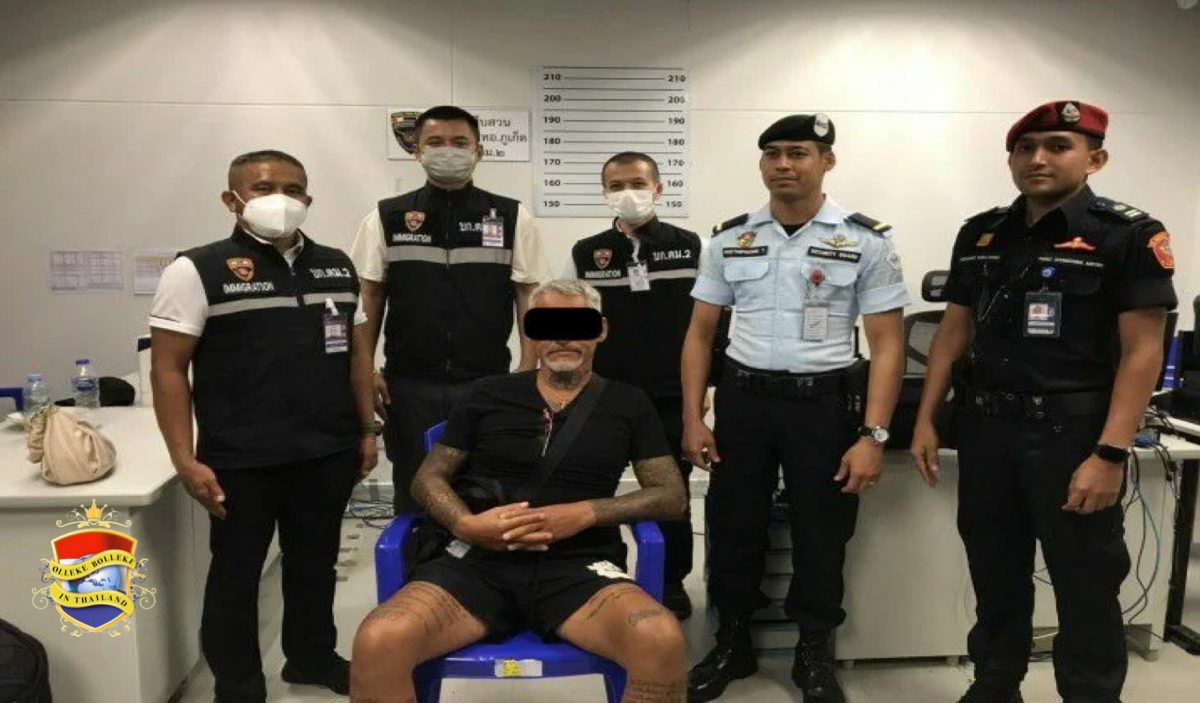 Weer een Nederlander gearresteerd in Phuket wegens illegale binnenkomst in Thailand