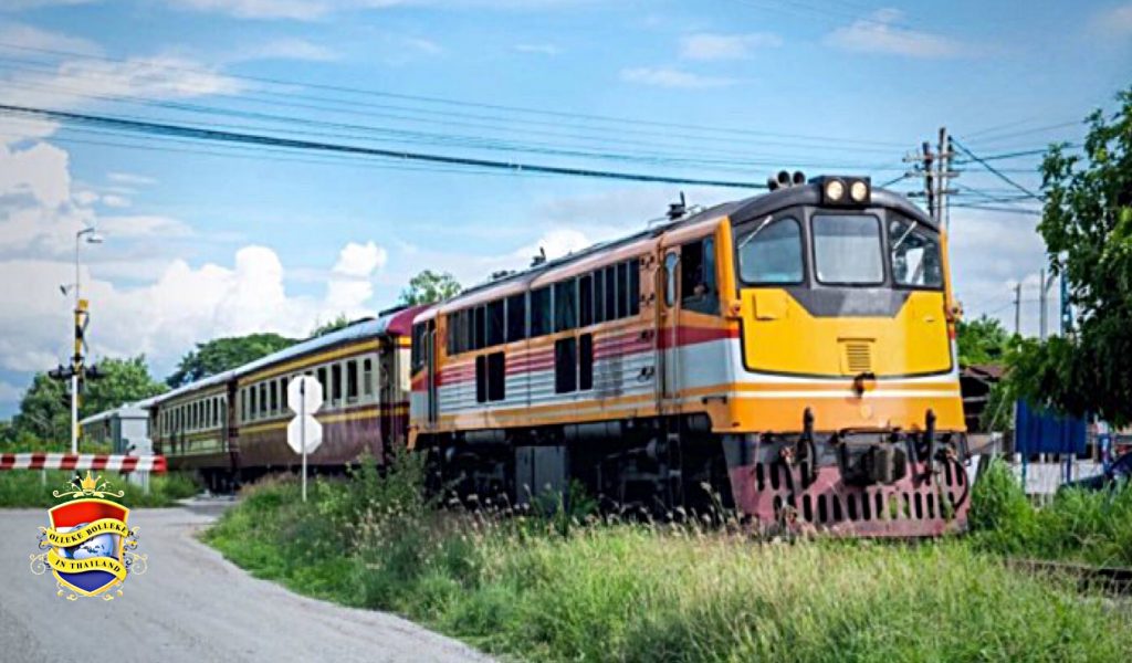 Met de boemeltrein vanuit Nong Khai naar Laos….heerlijk toch?