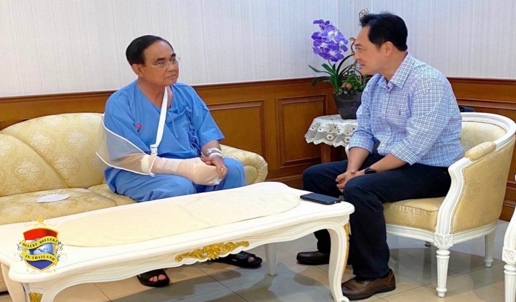 Premier Prayut ter observatie in een ziekenhuis in Thailand beland