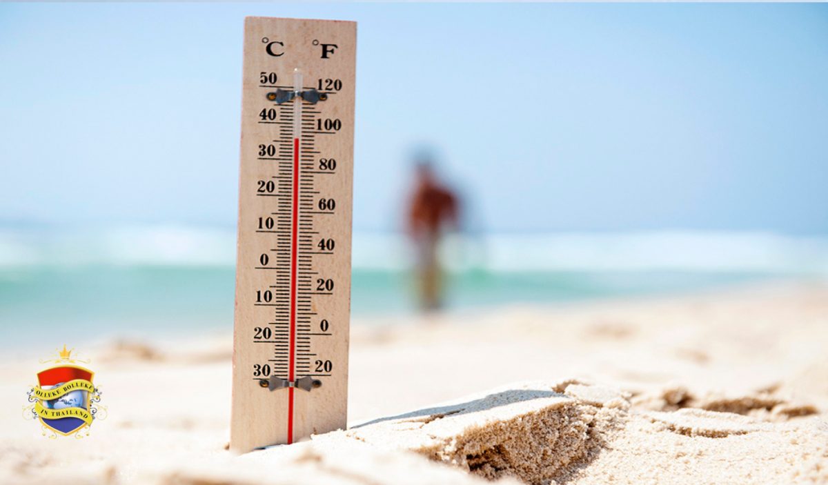 Het meteorologisch instituut van Thailand waarschuwt voor verzengende hete zomer!