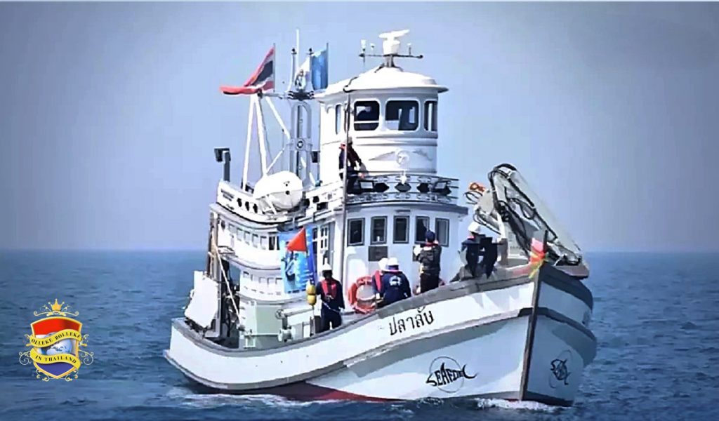 Op 1 april wordt een 3-maandelijks visverbod op de Andamanse Zee van Thailand ivm het paai seizoen van kracht