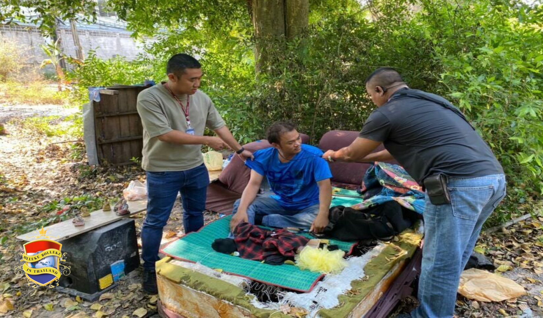 🎥 | Politie arresteert Cambodjaanse man voor de brand op “Secret Beach”van Pattaya