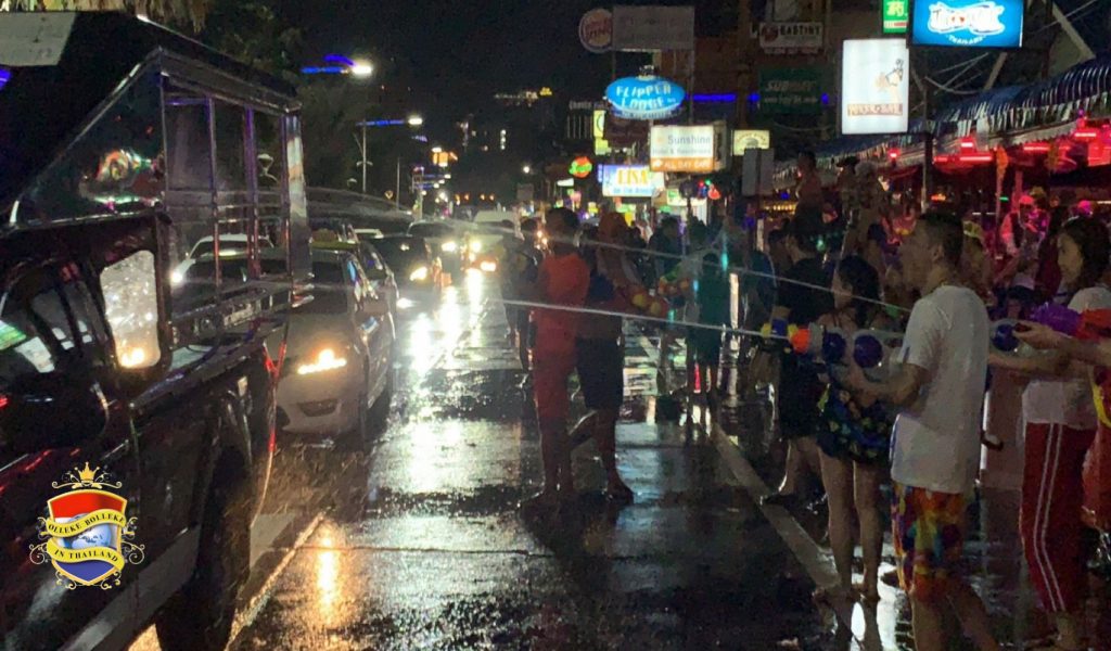 Pattaya Watchdog Group dringt er bij mensen op aan, om het rustig aan te doen met het water gooien tijdens het Songkran feest
